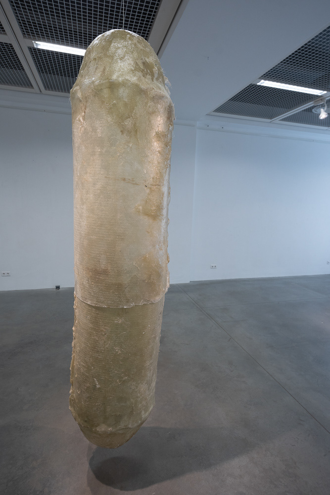 Capsule - fibreglass installation