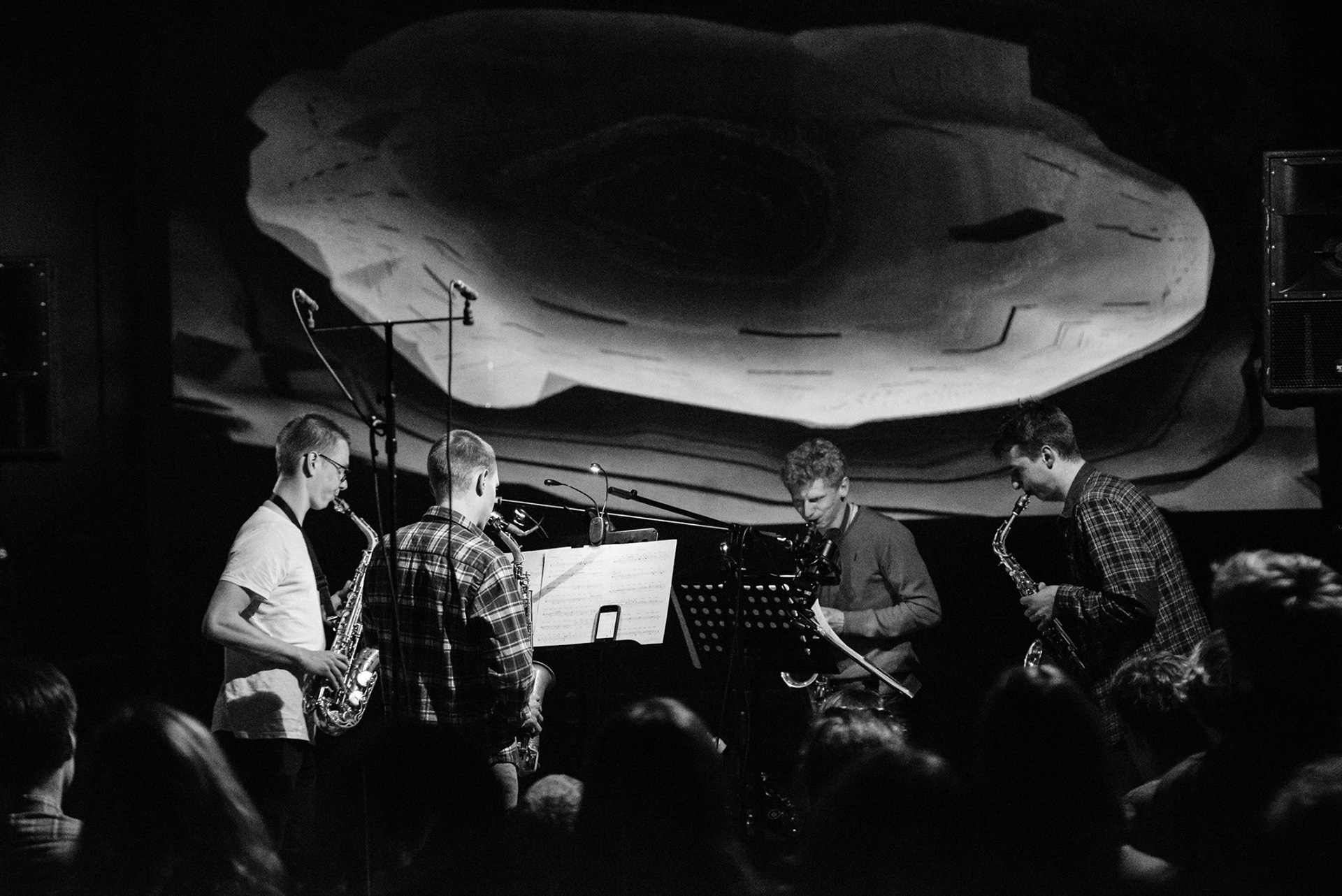 Saxophone Quartet No. 1 visualizations