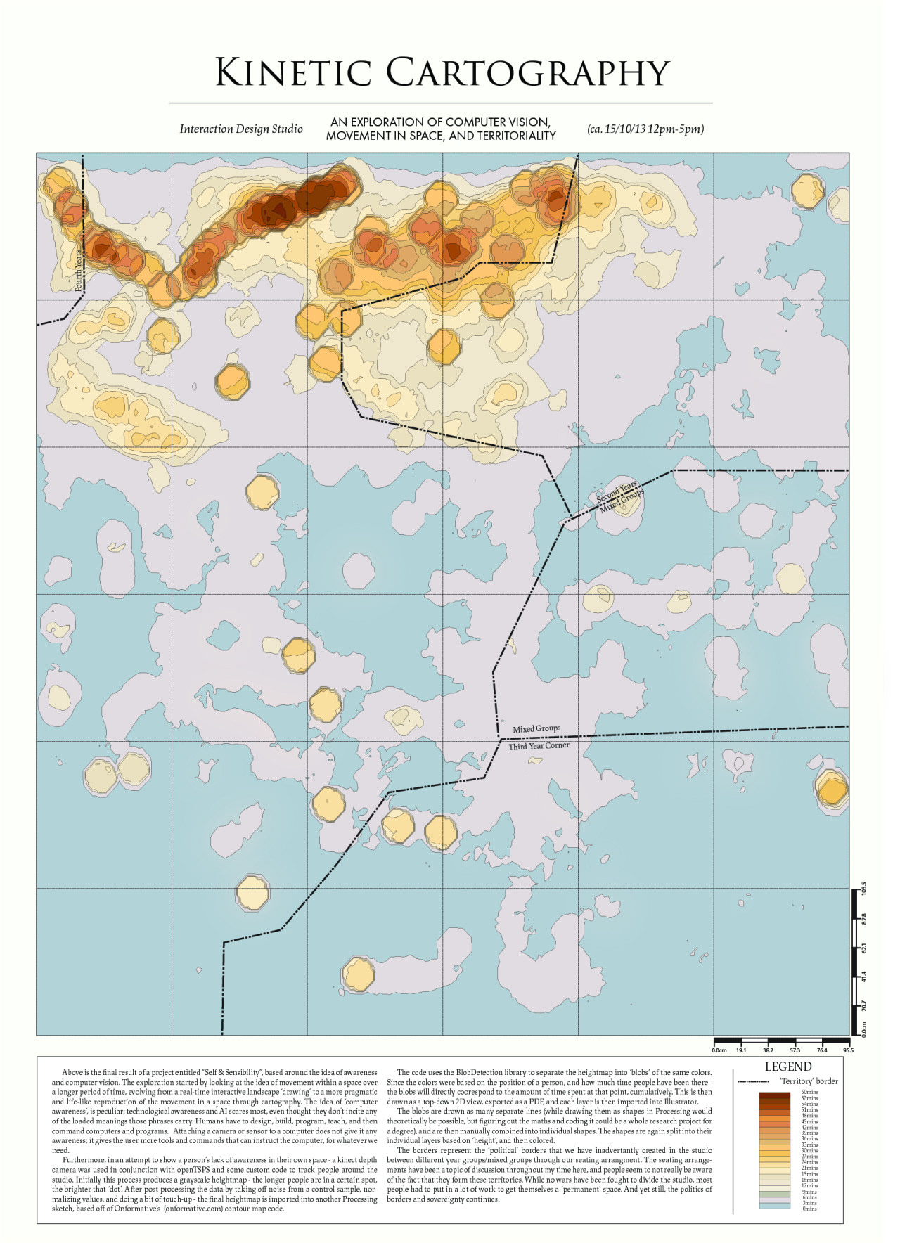 Kinetic Cartography - Map design